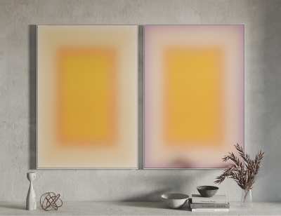 现代装饰画3D模型下载